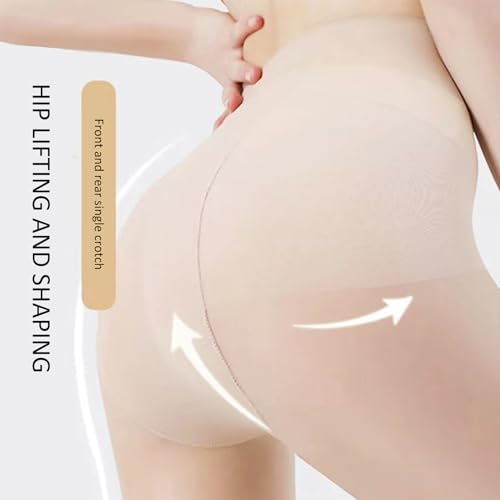 MAYSTEPPE 2 Pairs Womens High Waist Tights Fishnet Stockings Thigh High Waist Fishnets Pantyhose Stockings4