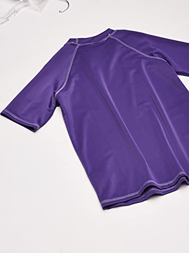 Image of Kanu Surf Girls' Karlie Rash Guard UPF 50+ Sun Protection Short Sleeve Swim Shirt