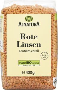 Alnatura Bio Rote Linsen, 400g