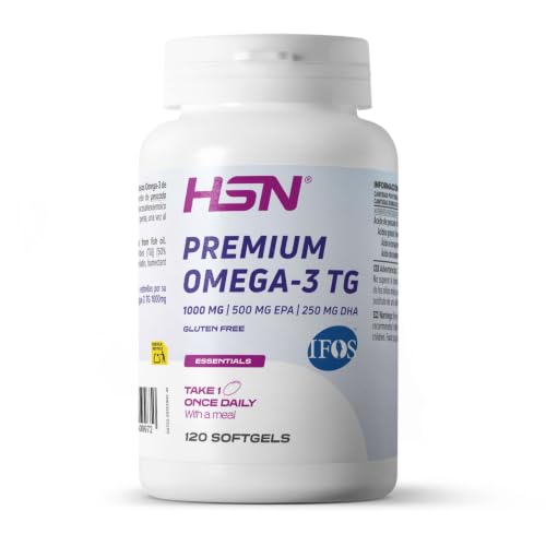 HSN Premium Omega-3 TG IFOS™ 1000 mg - 120 Perlas