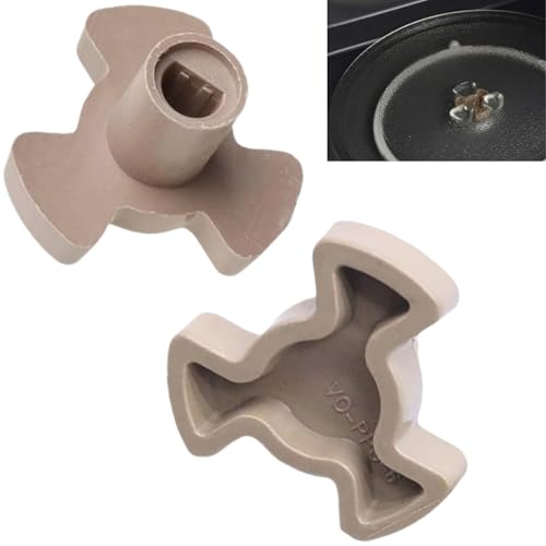 JFangZHZH Acoplamiento de Placa giratoria,2 Piezas Acoplador Giratorio para Microondas acopladores de Placa giratoria para microondas,Soporte Bandeja Acoplador