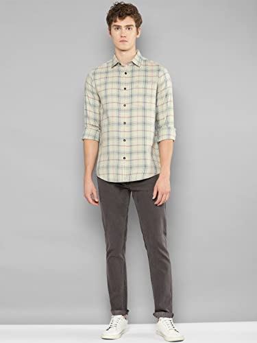 Image of Allen Cooper Checks Shirts for Men - 100% Cotton Comfort Fit Casual and Formal Shirt - Breathable, Soft, Classic Style (Multiple Colors)