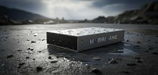 HURRICANE 3518C3 Disque dur externe 2 To, 3,5 pouces, USB C de stockage avec bloc d'alimentation pour PC, ordinateur portable, TV, PS4, Xbox compatible avec Windows Mac Linux