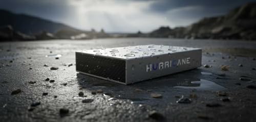 HURRICANE 3518C3 - Disco duro externo (2 TB, 3,5 pulgadas, USB C, disco duro externo, con fuente de alimentación para PC, Smart TV, Ps4, Ps5, Xbox Laptop, compatible con Windows Mac Linux - imagen 4