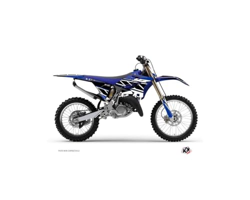 Kit déco moto cross Yamaha 250 YZ bleu style réplica