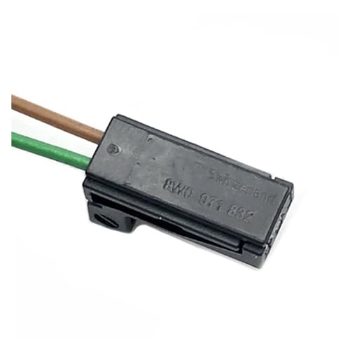 Connecteur électronique 2 broches étanche avec filetage interne externe