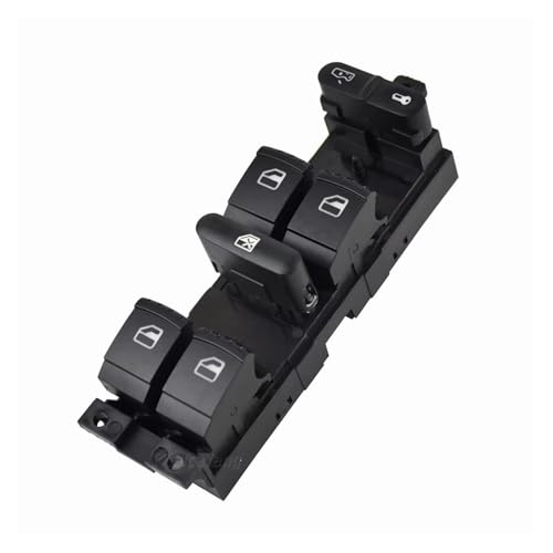 Bouton de commande de lève-vitre principal pour Skoda Superb 3U4 2001-2008 - 3