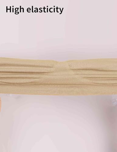 Women Dance Clear Straps Bra No Sponge Convertible Straps Bra4