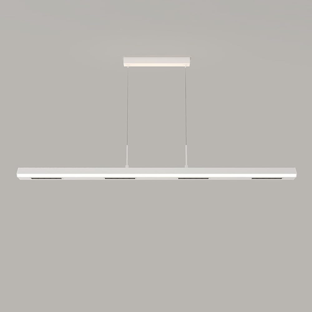 HYJAUSXB Ceiling Light Chandelier Modern Simple White Variable LED Height Adjustable Hanging Lamps Used for Restaurant Bar Kitchen and Island