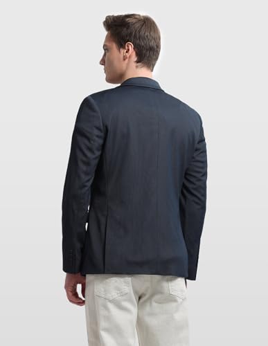 Image of Arrow Men's Zero Calorie Slim Fit Dobby Blazer