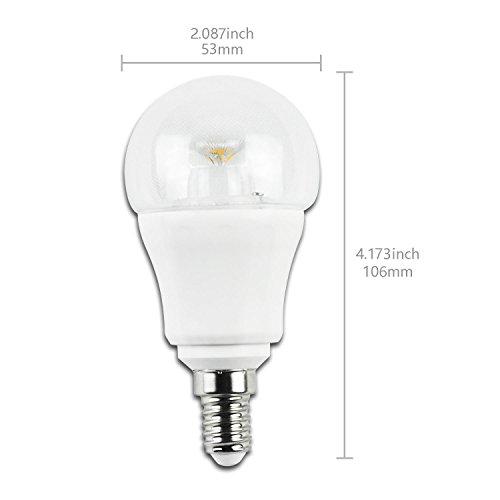 Aigostar - Confezione da 5 Lampadina LED C5 P50B