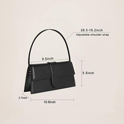 Shoulder Bags For Women, Square Hobo Tote Handbag Mini Clutch Purse Small Shoulder Bag Cross Body Purse Handbag Black #TOP4
