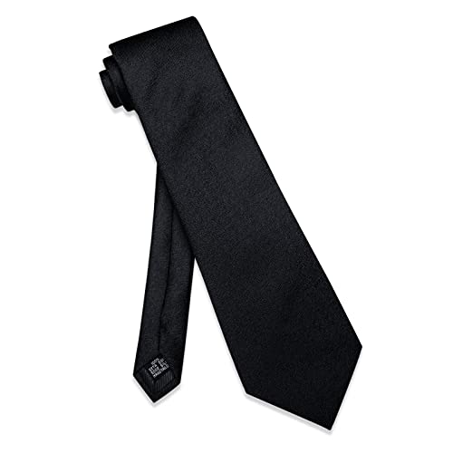 Image of YourTies Men's Neckties Striped Tie and Plaid Neckties for Men Woven Silk Tie Gold Tie Clip Set