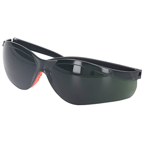 Hyuduo Gafas de Seguridad para Soldadura, Lentes Reforzadas, Gafas Antirrayas para Soldadura Eléctrica y por de Argón, Taller y Uso Doméstico (Verde oscuro IR5.0)