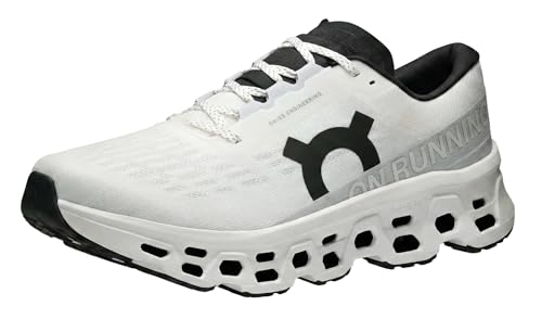 On Men's Cloudmonster 3 Sneaker, White/White, 12