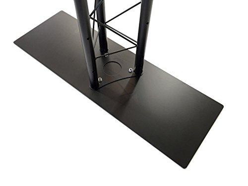 Black Truss Arch Kit 23Ft Width 8.3 Ft Height Mobile Portable Dj Lighting System Metal Bolts. Largest Arch System Available! Quick/Easy Setup! #TOP3