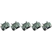 BAND-IT C25499 201/301 Stainless Steel Ear-Lokt Buckle, 1/2" Width, 100 per Box 5-Pack
