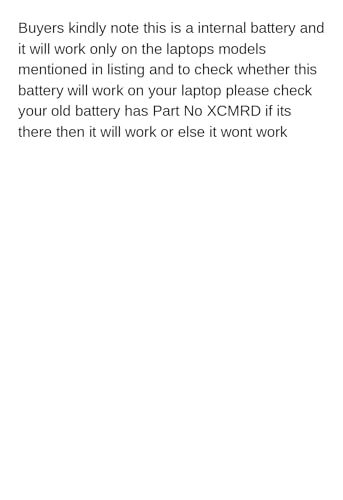 LAPLIFE Laptop Battery XCMRD for DELL INSPIRON 14 15 17 3521 3537 3542 3543 Vostro 2421 2521 Latitude 3440/3540 Series. - Image 5