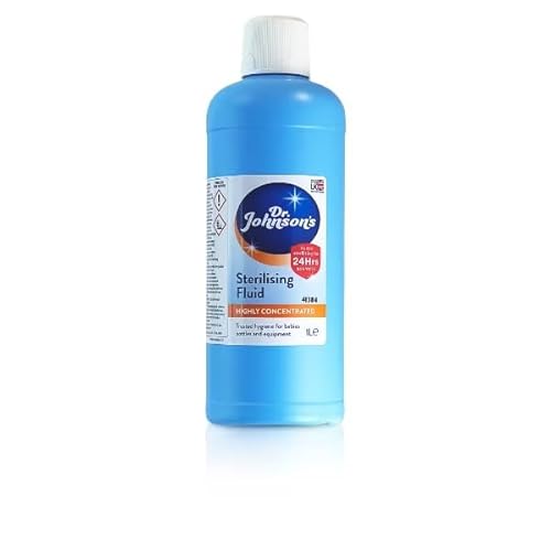 Dr Jōhnsōn's Sterilising Fluid - Highly Concentrated | Trusted Hygiene for Babies Bottles & Equipment | 1L