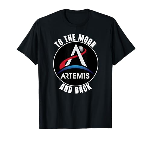 Artemis Space Program - To The Moon and Back Commemorative T-Shirt