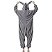 Adult Donkey Onesie - Halloween Costume Cozy Animal Pajamas One-Piece Cosplay Suit for Women and Men