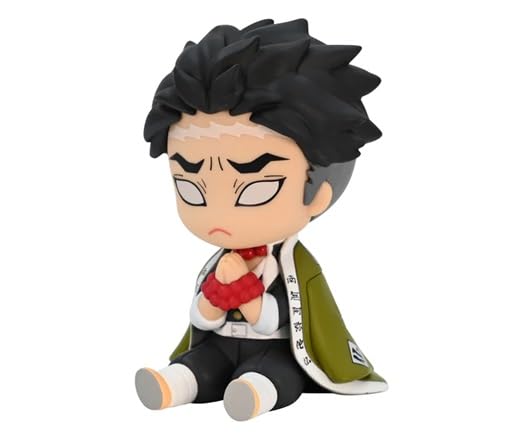 Furyu Demon Slayer: Kimetsu no Yaiba statuette PVC Potetto Himejima Gyomei 9 cm, Green - Image 2