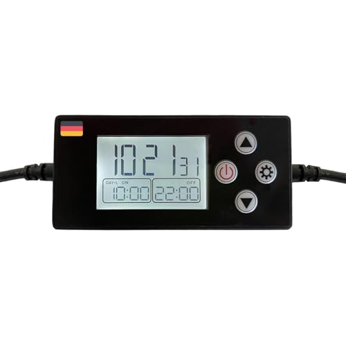 HappyBird Digitale Zeitschaltuhr | Programmierbarer Timer...