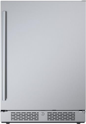 ✅ 10 Best 24 Inch Depth Refrigerator 8 Avallon AFR242SSRH 24 Inch Wide 5.66 Cu. Ft. Built-In Compact Refrigerator with Right Hinge