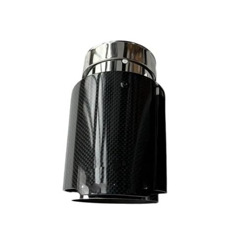 Tuyau d'échappement en carbone 63mm vers 114mm pour remplacer un embout d'origine usé