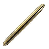 Fisher Space Pen Brass Alloy Bullet Space Pen, Ballpoint, Polished Brass, Black Ink, Gift Box