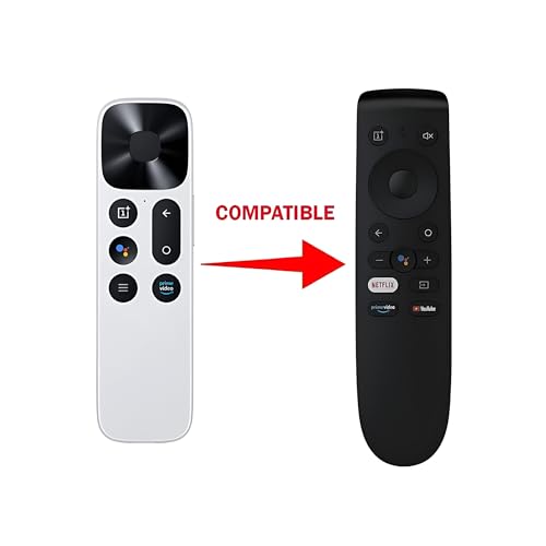 Image of Upix Compatible OnePlus Smart TV LCD /LED Smart TV Remote No. 864 | No Voice | YouTube & Netflix | Exactly Same Remote Will Only Work