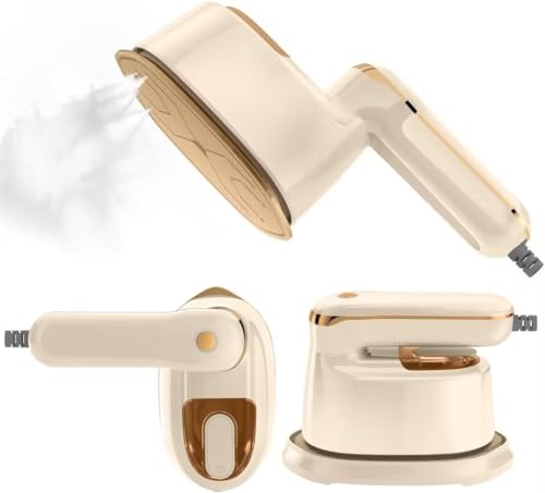 Liebssen Mini Steam Iron, 2-IN-1 Handheld Travel Steam Iron,1100W...