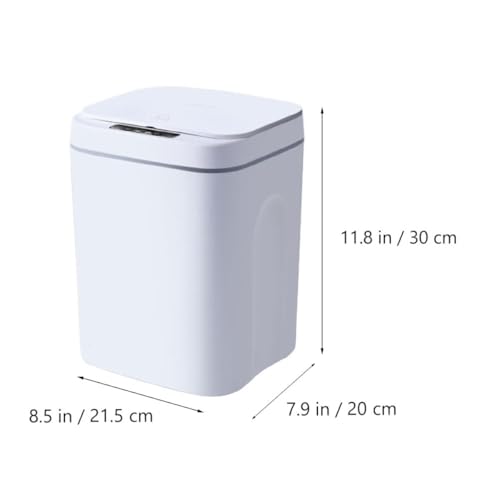 Bote de basura inteligente Homoyoyo 14L con sensor recargable miniatura 2