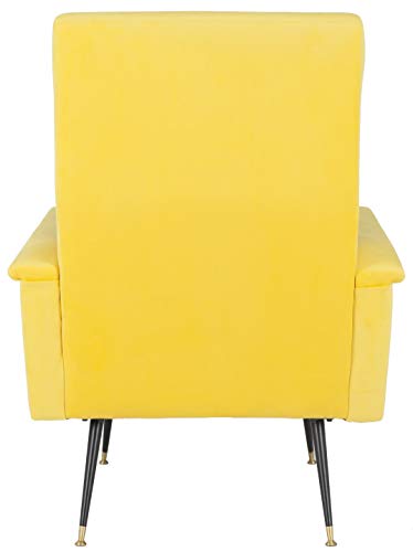 Sillón Confortable Plegable Amarillo miniatura 4
