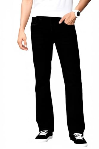 Image of Ben Martin Men's Smart Fit Stretchable Jeans || Mid-Rise Denim Pants with Whisker Wash || Premium Casual Wear Jean for Men || 5 Pocket Jean's for Men's (1)