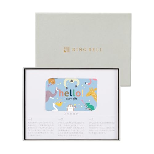 RING BELL x J[h^Cv oYjpJ^OMtg hello! baby gift    Mtg  j oYj J[h^Cv BOX^Cv R[X
