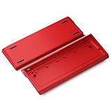 ZMX H60 Aluminum Keyboard Case,60% Customized Mechanical Gaming Keyboard Housing Compatible with Woot60HE/MADLIONS MAD 60 HE 61Keys Compact Barebones Keyboards DIY (Red)