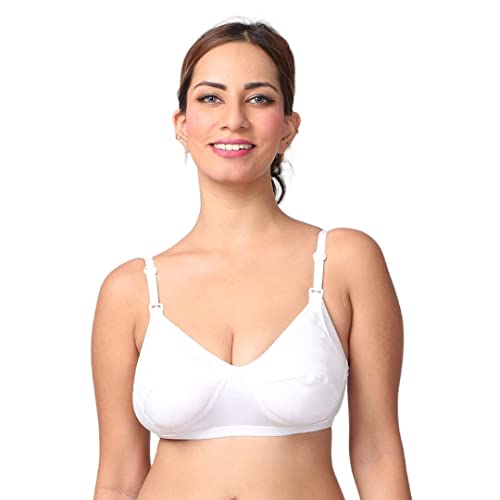 Morph Maternity Feeding Bra for Women | Leakproof & Skin Friendly Cups Prevents Milk Leaks | Non Padded & Non Wired | Drop Cup for Easy Feeding | Pack of 1 Morph Maternity Feeding Bra for Women | Leakproof & Skin Friendly Cups Prevents Milk Leaks | Non Padded & Non Wired | Drop Cup for Easy Feeding | Pack of 1