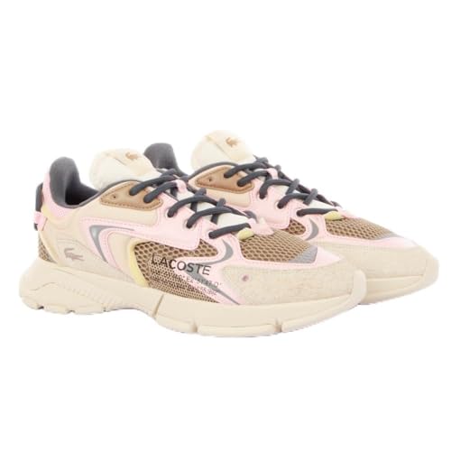 Lacoste Baskets L003 Neo Textile pour Homme, Orchidée Blanche, 45 EU