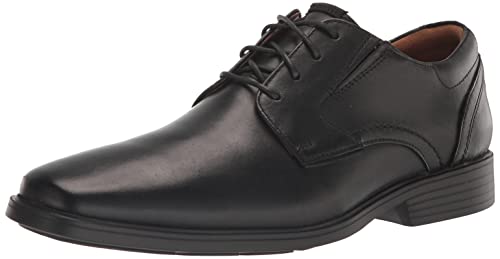 Image of Clarks Mens 26167892-black Leat Uniform Dress Shoe