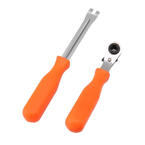 Wangcmcol Outil de réglage du jeu Meritor, pour camions lourds, conception de tête inclinable, poignée antidérapante, réglage efficace du frein