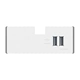 Adorne White USB Outlet Module