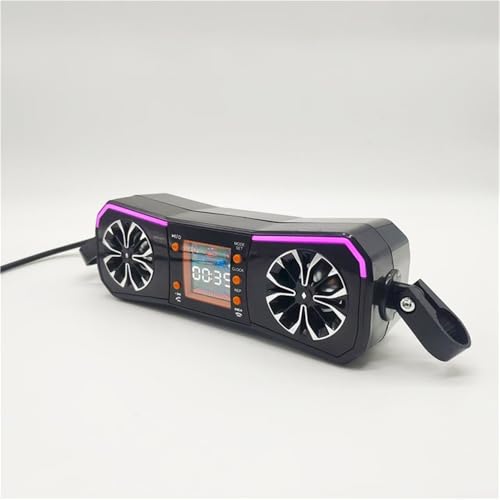 Parlante de manubrio inalámbrico para motos 12V miniatura 3