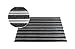 Produktbild ACO Self® Vario Schuhabstreifer - Rips Bürstenprofil Anthrazit 75 cm x 50 cm (B x H)
