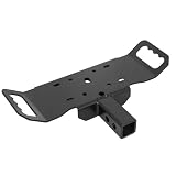 Extreme Max 5600.3441 Universal ATV & UTV 2' Receiver Winch Mount Plate for Side by Side & 4-Wheelers