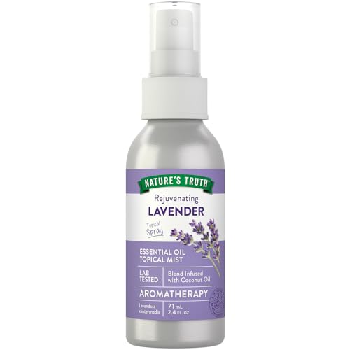 Nature's Truth Lavender Rejuvenating On The Go Hydrating Mist - 2.4 oz, Pack of 2