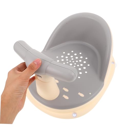 Siège de bain évolutif réglable Hemobllo support surélevé antidérapant pour douche bébé - 4