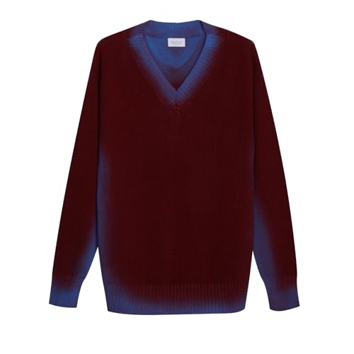 Pullover sweater homme Diana Studio en lin premium peint à la main