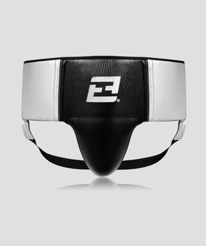 Protège-aine abdominale en cuir Exigo Elite pour une protection supérieure sur le ring