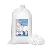 EASY SPEED Relleno de poliéster 100%, Suave y Esponjoso, para Almohadas y Proyectos de Manualidades,500gr